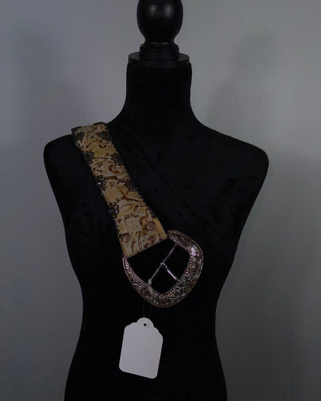 Vintage Kippy 2 1/4 inch wide belt : size 34K