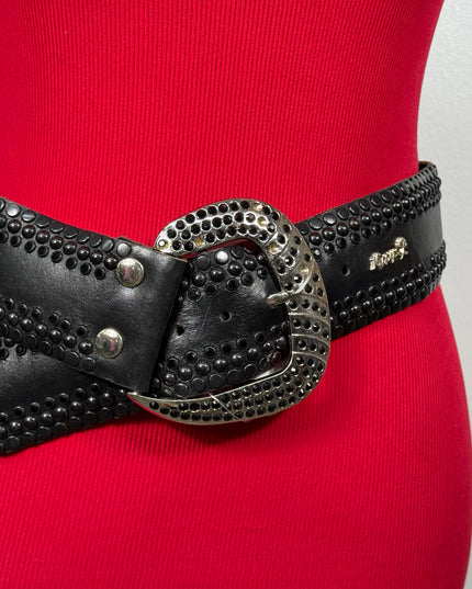 Vintage: 2 1/4"wide Kippy: Black / jet/ black - 32"