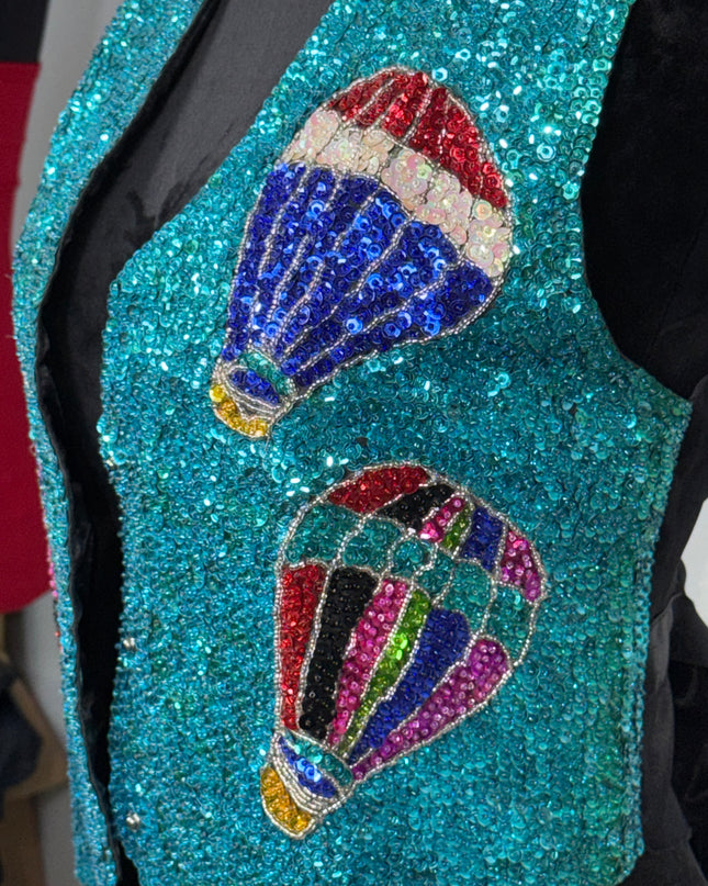 Balloon Sequin vest