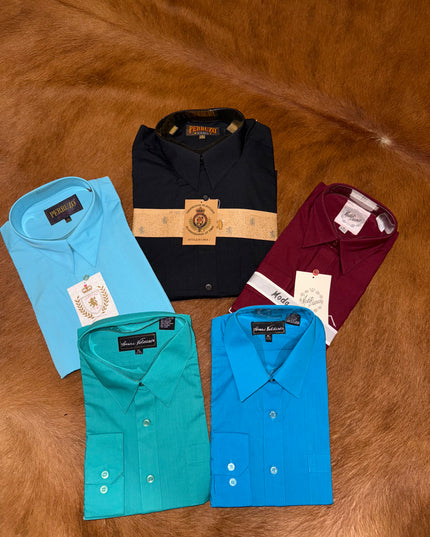 Blank Dress shirts - Burgandy