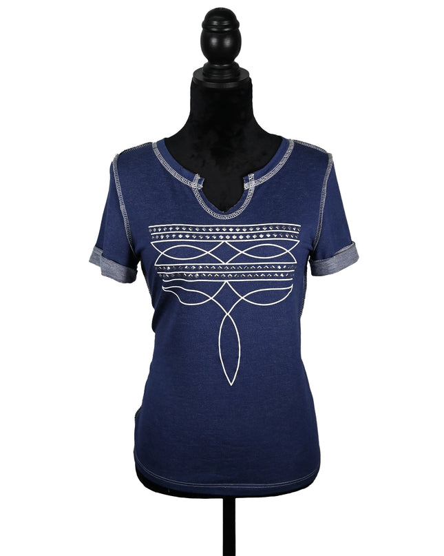 Boot Stitch T Shirt