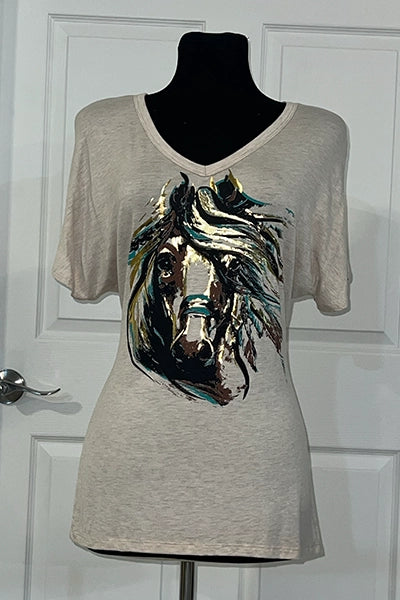 Foil Horse T-Shirt